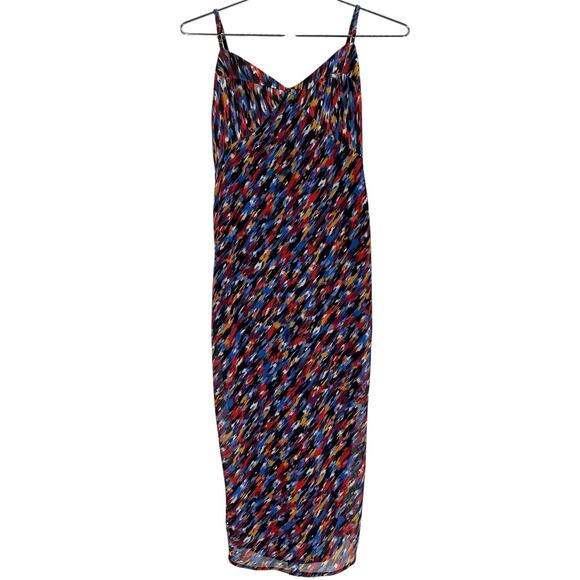 House Of Harlow 1960 x Revolve 'Gemma' Blue Polyester Dress Size M - Picture 2 of 5